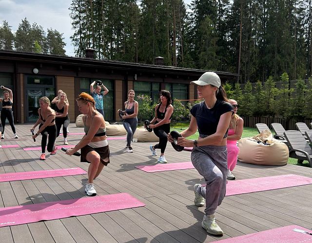 Современный функциональный тренинг в спа-комплекс Ohtakai